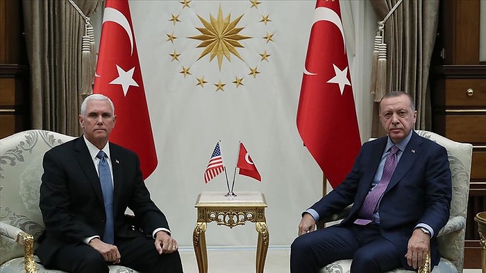 Trump'ın 'A Takımı' Türkiye'de: Erdoğan ile Pence Görüşmesi Gerçekleşti