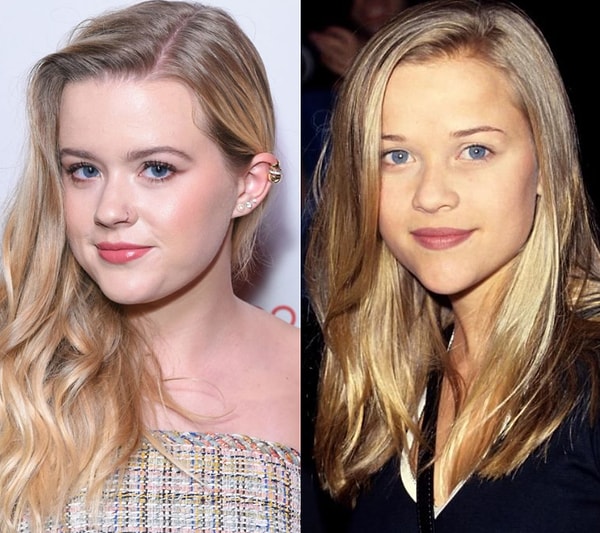 7. Ava Phillippe ve annesi Reese Witherspoon'un benzerliği çok konuşuluyor.