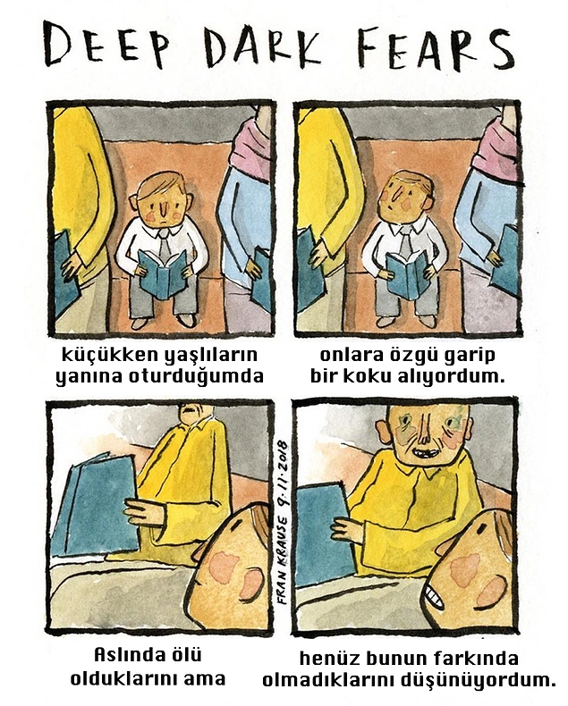 Hepimizin Bilinçaltının Derinliklerinde Yatan Korkularla Yüzleşmenizi Sağlayan Gerilim Dolu 21 İllüstrasyon