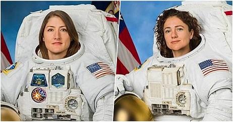 Tarihi Bir An! Dünyanın Sadece Kadınlardan Oluşan İlk  Uzay Yürüyüşü Gerçekleşti