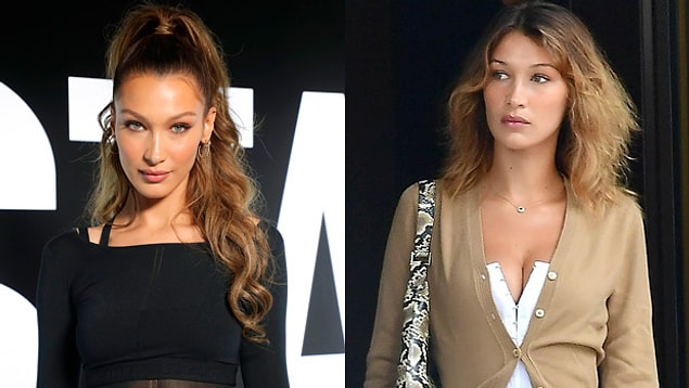 3. Doğal saçları sarı olan Bella Hadid'e bu rengi neredeyse kimse yakıştırmıyor.