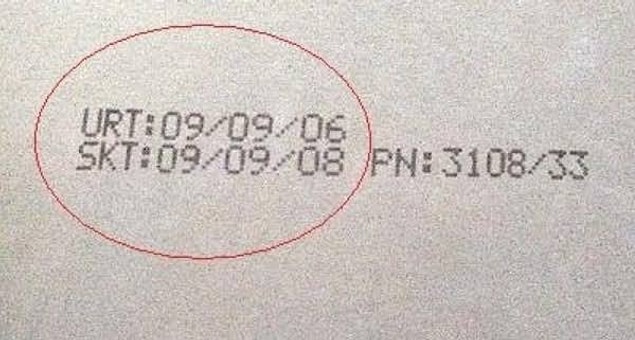 Son kullanma tarihi olarak da bilinen son tüketim tarihi ise özellikle gıda ürünleri için oldukça önemli.