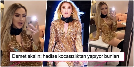 Yine Yeniden Gündem! Hadise, Konser Sonrası Kulisinde Çektiği Seksi Video ile Ortalığı Şenlendirdi