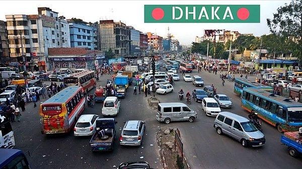9. Dhaka, Bangladeş