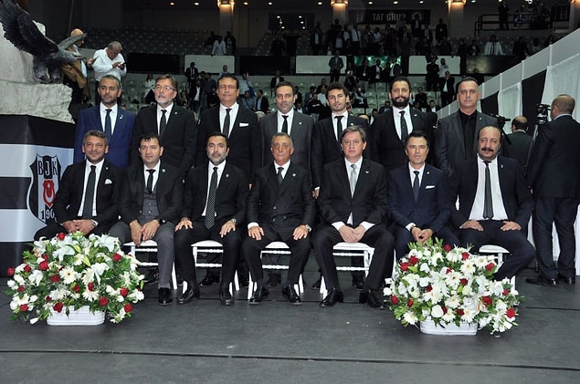 Ahmet Nur Çebi'nin yönetim kurulu listesi: