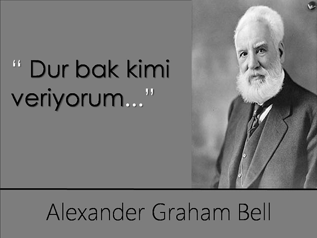Onun da sana selamı var.
