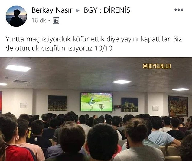 Etkili sansür.