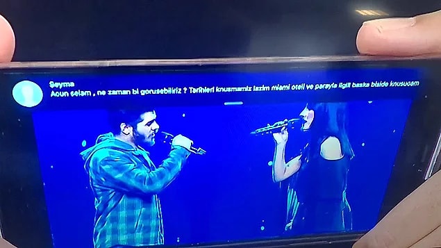 Mesajda "Acun selam, ne zaman bir görüşebiliriz? Tarihleri konuşmamız lazım Miami oteli ve parayla ilgili başka bir şey daha konuşacağım" yazıyordu.