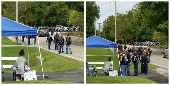 Kazada Arkadaşlarını Tedavi Eden Hemşirenin Kızına Büyük Bir Sürpriz Yapan Motosiklet Ekibi