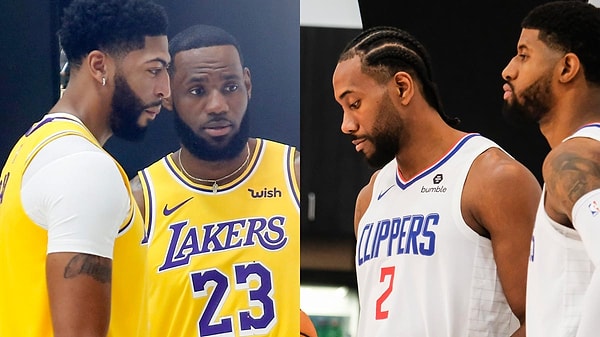 günün diğer maçında ise bizleri Los Angeles derbisi bekliyor. Batı’nın iki güçlü takımı LA Clippers ve LA Lakers bu sabaha karşı birbirine rakip olacak.