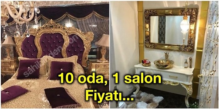 Sahibinden.com'daki İnsanın Gözlerinden Varaklar Fışkırtan Aşırı Şatafatlı Evi Görünce Fakir Hissedeceksiniz