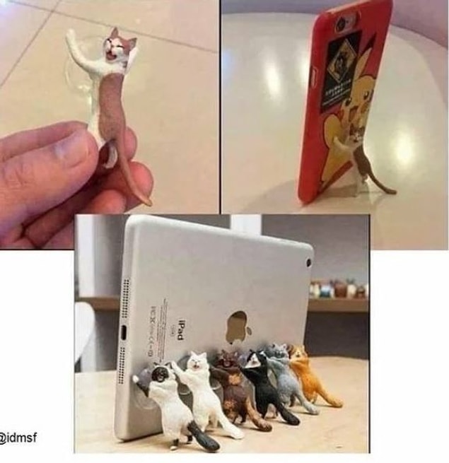 6. Telefonun arkasına bakıp gülmekten bir şey izlenmez.