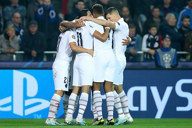 A Grubu’ndaki diğer maçta Fransa temsilcisi Paris Saint Germain (PSG), deplasmanda Belçika’nın Club Brugge takımını 5-0 mağlup etti.