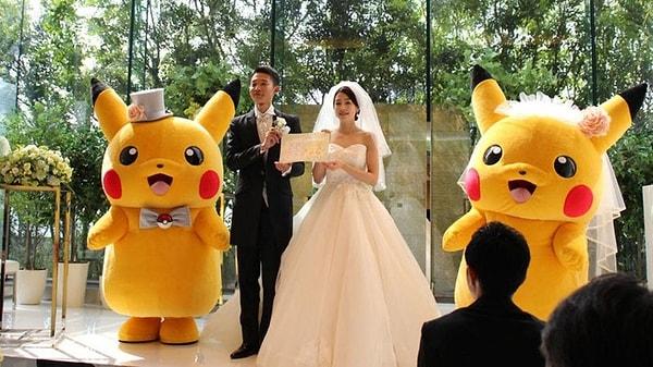 15. Son olarak Japonya'da Pokémon düğünü organize edebilirsiniz.