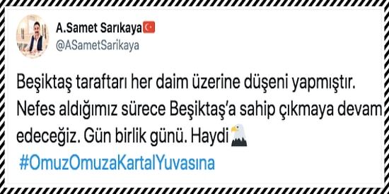 Beşiktaş Taraftarı Kulübün Bulunduğu Ekonomik Sıkıntı İçin Kampanya Başlattı: #OmuzOmuzaKartalYuvasına