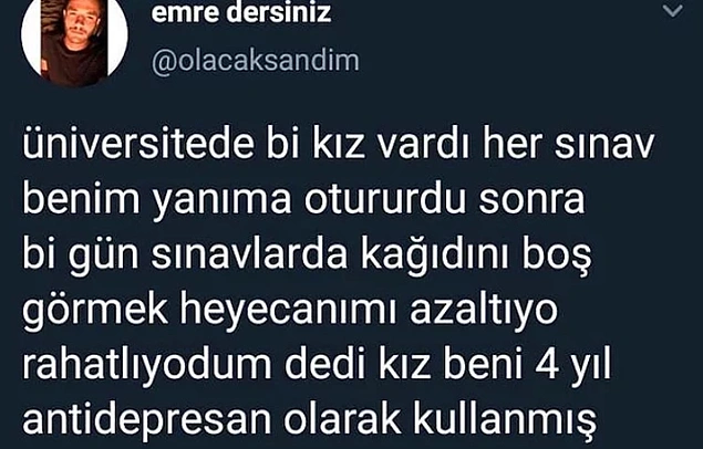 Antidepresanlık arkadaşlıklar.