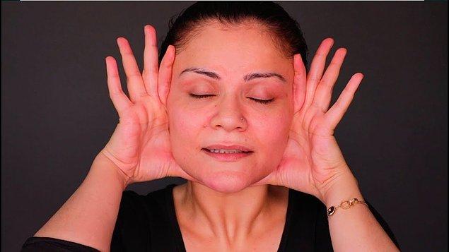 2. Düzenli yüz masajı yapın.