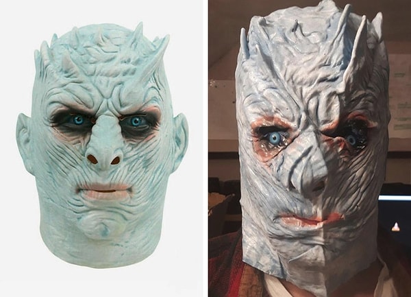 7. “Bu Night King maskesini eBay'den aldım.”