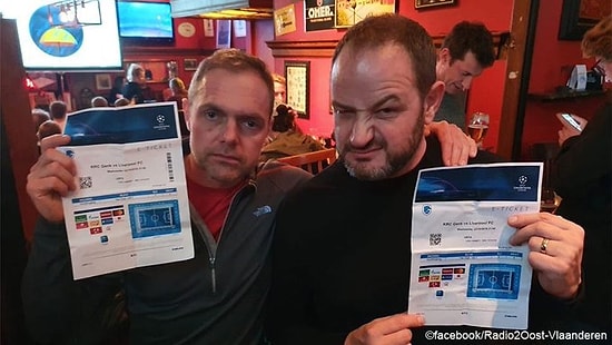 İki Liverpool Taraftarı Şampiyonlar Ligi Maçı İçin Genk Yerine Gent'e Gidince Olanlar Oldu!