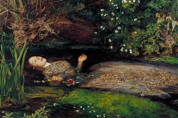 6. Ophelia, Sir John Everett Millais, 1851-52