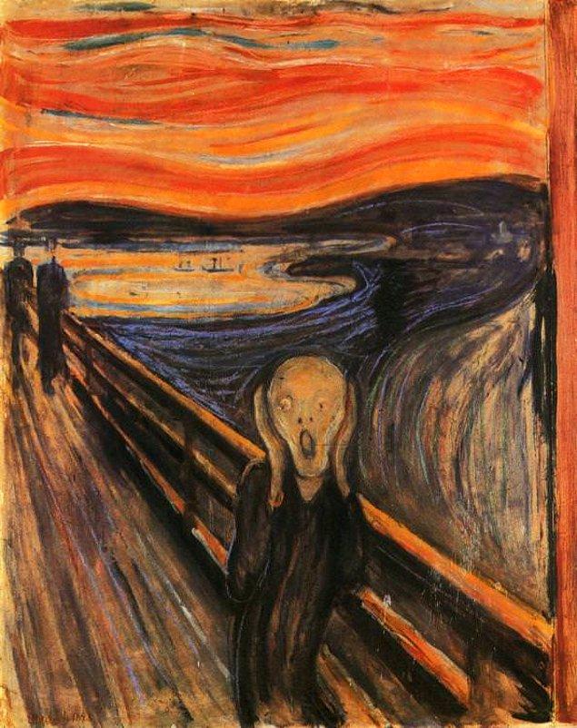 15. Çığlık, Edvard Munch, 1895