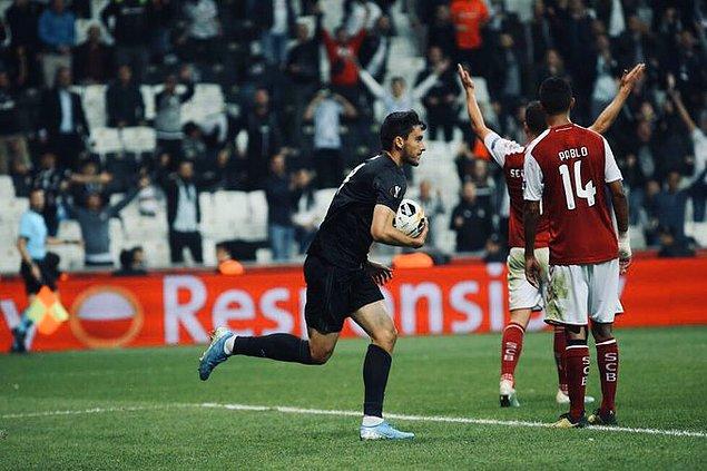 Beşiktaş, 71. dakikada Umut Nayır'la eşitliği yakaladı: 1-1