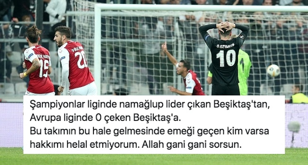 Ljajic Penaltı Kaçırdı, Beşiktaş Kaybetti! Beşiktaş - Braga Maçında Yaşananlar ve Tepkiler