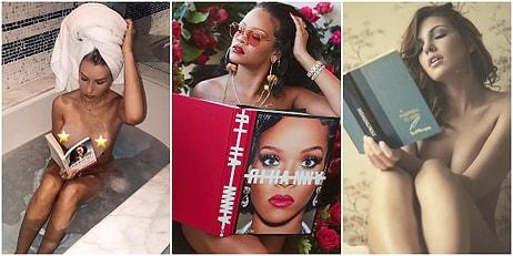 Rihanna'nın Yeniden Gündeme Getirdiği ve Akıma Dönüşmesi Beklenen Seksi Kitap Okuma Pozu