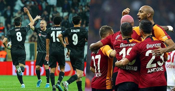Derbide 346. Randevu! Beşiktaş ve Galatasaray'ın Lig Tarihindeki Mücadelesi ve İstatistikleri