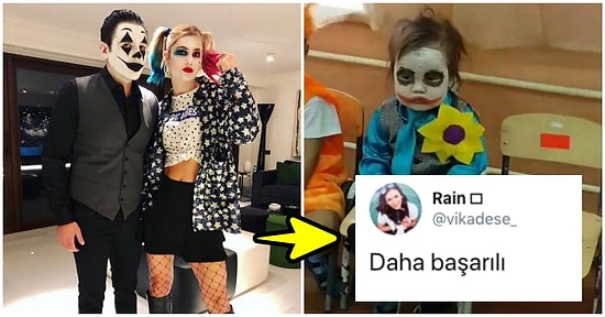 Hacı Sabancı ile Nazlı Kayı'nın Cadılar Bayramı İçin Joker ve Harley Quinn Olması Goygoycuların Diline Fena Düştü!