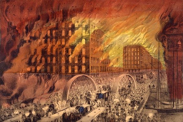 3. 1871 yılındaki Büyük Şikago Yangını bir inek yüzünden ortaya çıkmadı.