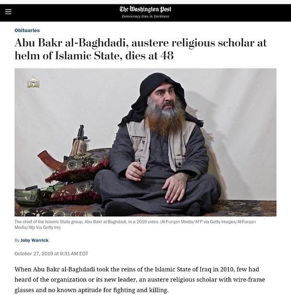 'İslam Devleti'nin başındaki bağnaz din alimi, 48 yaşında öldü'
