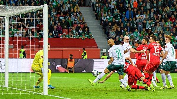 Werder Bremen'de başlayan Nuri Şahin ve Ömer Toprak 90 dakika sahada kaldılar. Ömer 4. dakikada kendi kalesine bir gol atarak talihsizlik yaşadı.