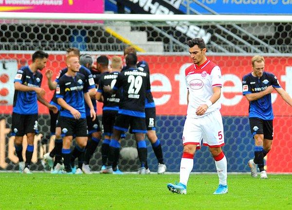 Fortuna Düsseldorf'un deplasmanda Paderborn'a 2-0 kaybettiği karşılaşmada milli oyuncumuz Kaan Ayhan 90 dakika sahada kaldı.