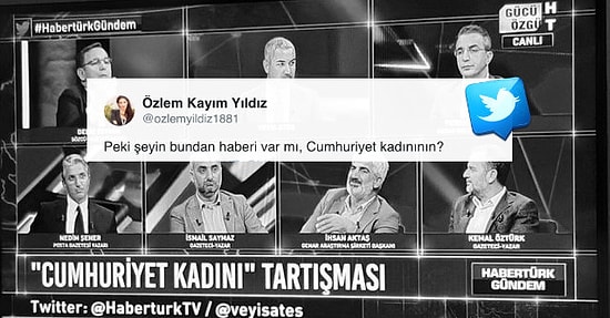 7 Erkek ile 'Cumhuriyet Kadını' Tartışması Sosyal Medyanın Gündeminde