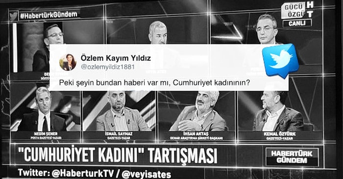 7 Erkek ile 'Cumhuriyet Kadını' Tartışması Sosyal Medyanın Gündeminde