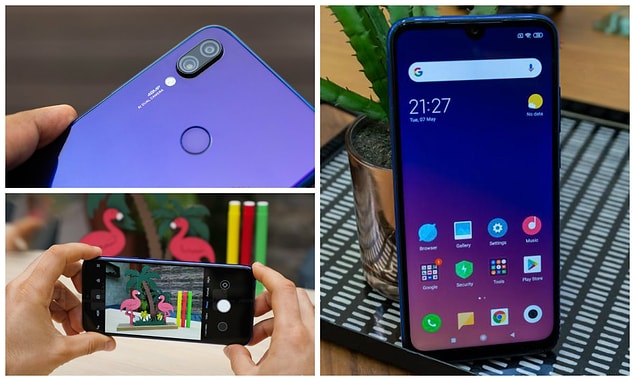 1. Xiaomi Redmi Note 7 (Ortalama fiyat: 1700 TL)