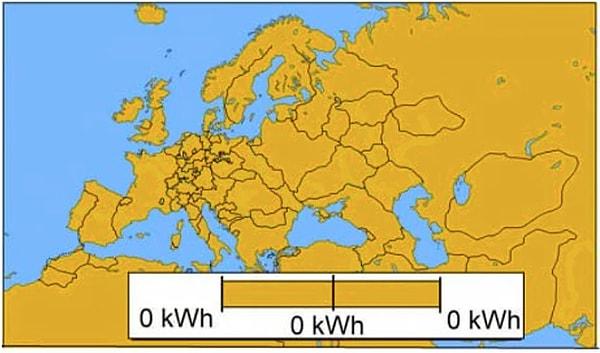 6. 1507 yılında Avrupa'da elektrik tüketimi