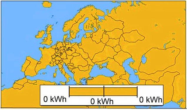 6. 1507 yılında Avrupa'da elektrik tüketimi