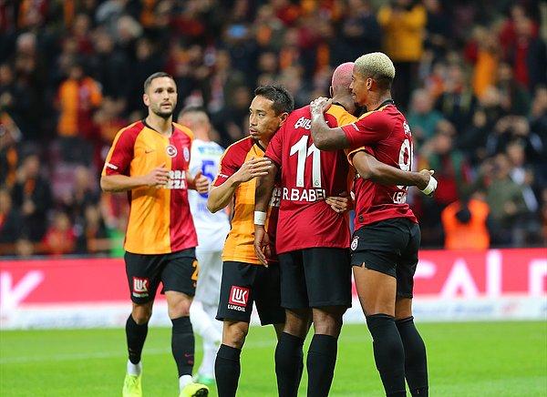 Bu galibiyetin ardından puanını 16'ya yükselten ev sahibi Galatasaray maç fazlasıyla 5. sıraya yerleşirken, konuk ekip Çaykur Rizespor 11 puanla kendisine 14. sırada yer buldu.
