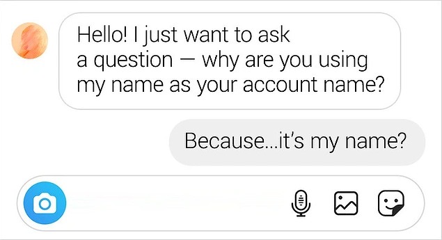 DM'den yazılacak mesajlar arasına bunu da ekleyelim hemen.