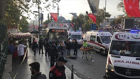 Beşiktaş'ta Otobüs Durağına Dalan Şoför Önce Bıçakla Saldırdı Sonra da Denize Atladı: 1 Ölü, 12 Yaralı