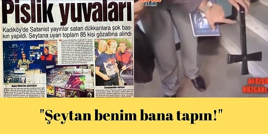 90'larda Türkiye'yi Saran Satanizm Fobisi Nedeniyle Akmar Pasajına Yapılan Satanist Operasyonunun Bazı Detayları