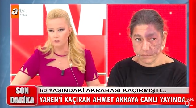 Yaren'in ardından canlı yayına katılan Ahmet de "artık olan oldu ben onu nikahıma alacağım" dedi.