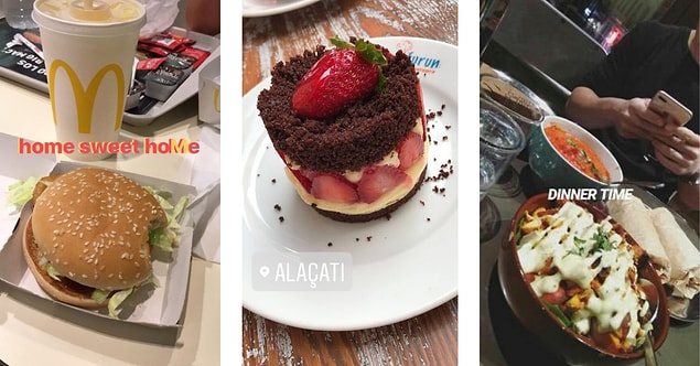 4. Eğer yürüyen bir yemek sayfası değilseniz hikayelerinizde sürekli yemek fotoğrafı paylaşmak hoş bir şey değil.