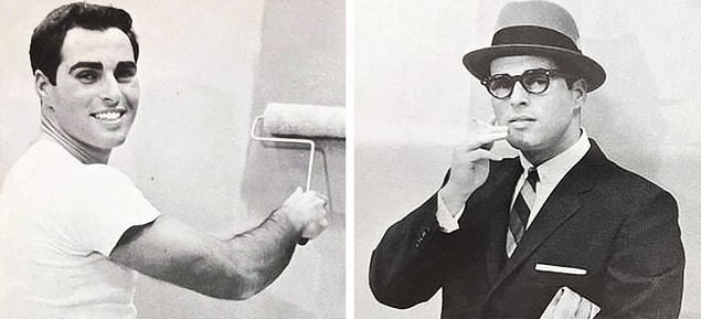 21. “Büyükbabam 1950'lerin başlarında modellik yaparken.”