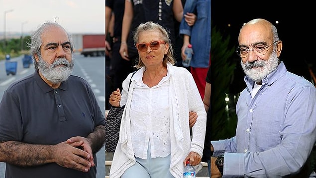 İstanbul 26'ıncı Ağır Ceza Mahkemesi'nde görülen duruşmaya tutuklu sanık Nazlı Ilıcak ile tutuksuz yargılanan Mehmet Altan geldi.