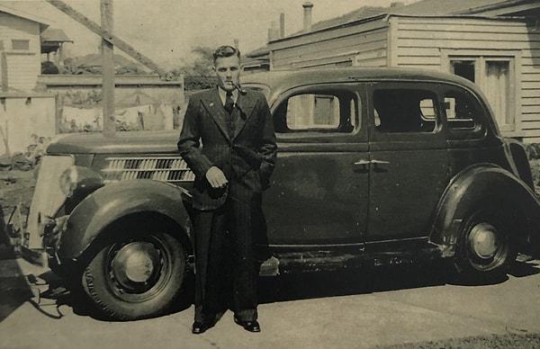 28. "Büyükbabam 1930’ların sonlarında, Yeni Zelanda’da."