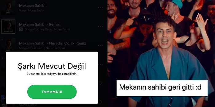 Ne Oldu Ya Foton Gitti? Norm Ender'in Mekanın Sahibi İsimli Parçası Çalıntı İddialarının Ardından Spotify'dan Kaldırıldı!