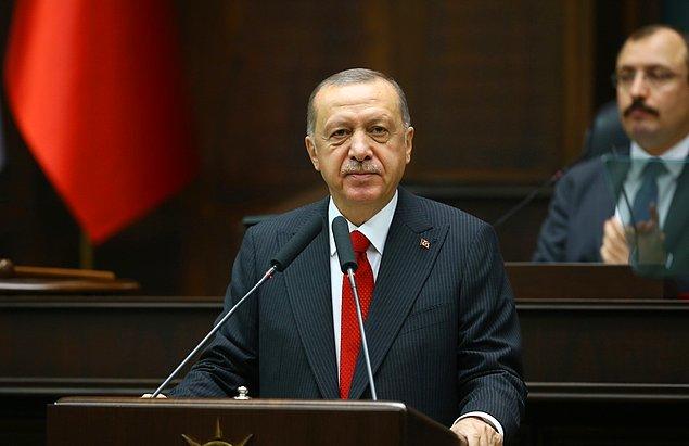 Erdoğan, "Belirlediğimiz güvenli bölge sınırları içinde hala teröristlerin olduğunu biliyoruz. Buralar teröristlerden arındırılmış değil" dedi.